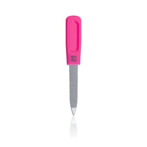 Пилочка для нігтів (180 grit) Romantic Collection RNF-421 Dark Pink — фото