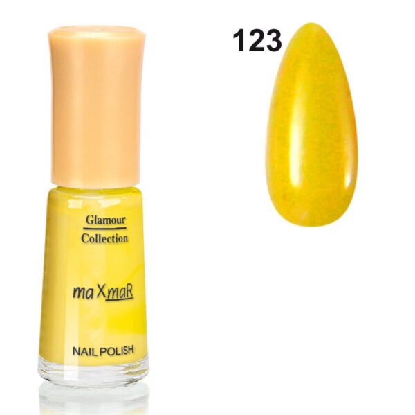 Лак для нігтів maXmaR 7 ml mn-06 №123