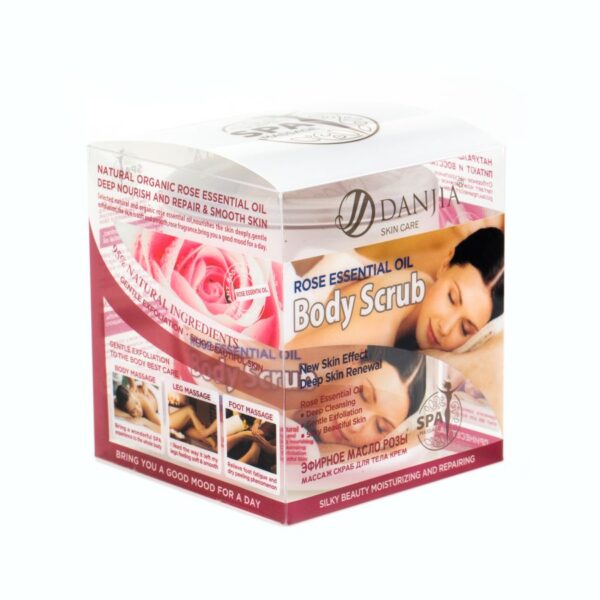 Скраб для тіла з ефірною олією троянди SPA Massage Danjia 300 g DA-191