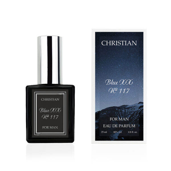 Парфумована вода для чоловіків «Blue XX» Christian 25 ml K-25 № 117
