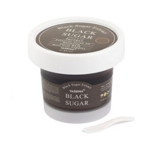 Маска-скраб для обличчя із чорним цукром Vaseina Black Sugar 100 ml CMD-137