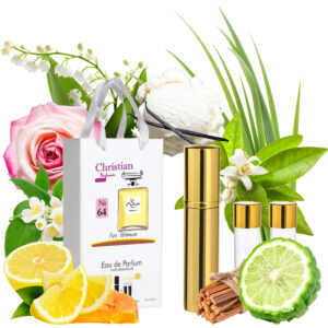 Подарунковий набір парфумерії 3x12 ml Christian for women K-155w № 064 за мотивами Chanel № 5 CHANEL