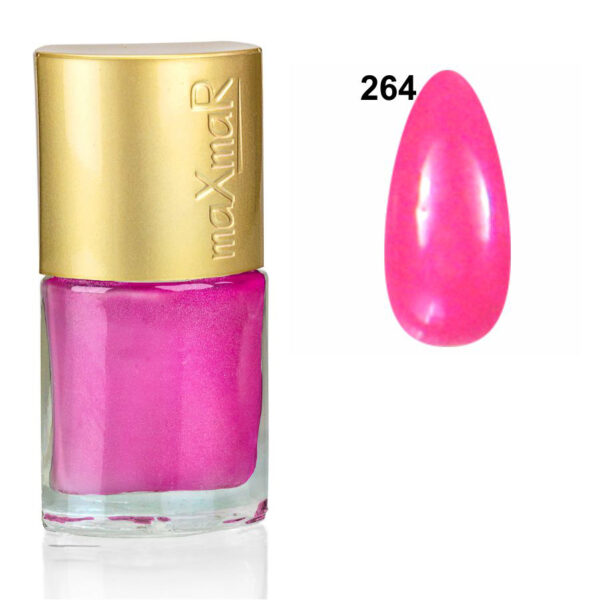 Лак для нігтів Metal colors maXmaR 9 ml MN-07/Metall № 264