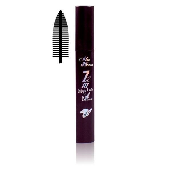 Туш для вій з ефектом підкручування та подовження Alex Horse 7х Magic Lash Curl