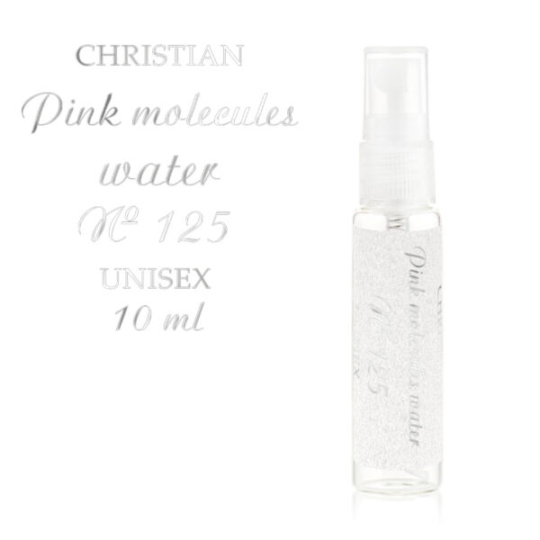Парфумована вода унісекс (міні) «Pink molecules water» Christian 10 ml K-10 № 125