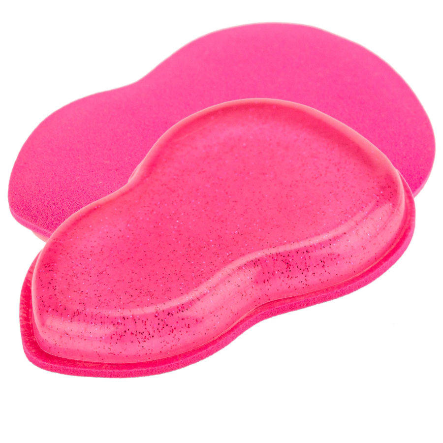 Фото Инструменты и аксессуары Спонж для макияжа силикон+латекс(розовый) Christian CSP-691