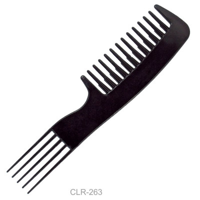Фото Гребешок для волос редкозубый с вилкой Christian CLR-263 Christian
